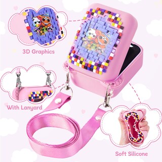 Foto 4 | Foto 4 | Funda Qoosea Para Juguete Interactivo Bitzee, Digital, Para Mascotas, Rosa - Venta Internacional.