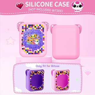 Foto 5 | Foto 5 | Funda Qoosea Para Juguete Interactivo Bitzee, Digital, Para Mascotas, Rosa - Venta Internacional.