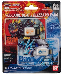 Foto 1 | Foto 1 | Paquete De Cartas Dim Bandai Namco Digimon Vital Hero (volcanic Beat Y Blizzard Fang) - Venta Internacional.