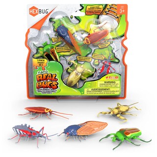 Foto 1 | Foto 1 | Toy Hexbug Nano Real Bugs, Paquete De 5 Unidades, Sensoriales, Para Niños Y Gatos De Más De 3 Años - Venta Internacional.