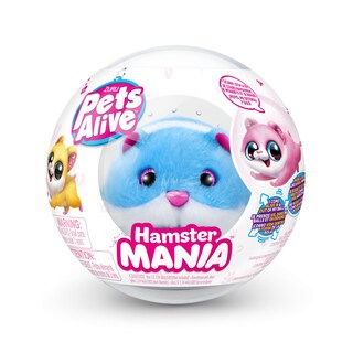 Foto 3 | Foto 3 | Electronic Pet Pets Alive Hamstermania Blue de Zuru - Venta Internacional