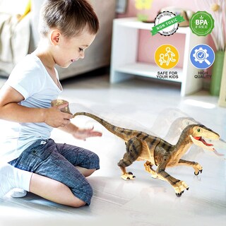 Foto 5 | Foto 5 | Robot De Juguete Con Control Remoto, Dinosaurio, Hot Bee Jurassic, 18,6 Cm - Venta Internacional.