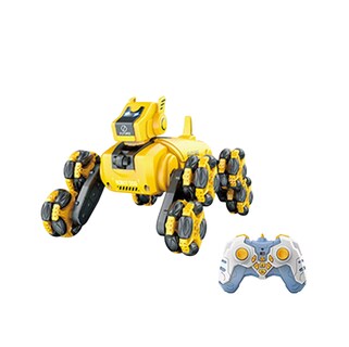 Foto 1 | Foto 1 | Perro de Juguete Inteligente de Control Remoto Yellow Eight-wheel Stunt Mechanical D