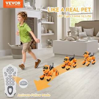 Foto 2 | Foto 2 | Juguete Robot Para Perros Con Control Remoto Vevor Programable Para Niños - Venta Internacional.