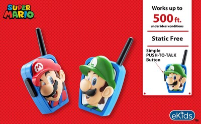 Foto 4 | Foto 4 | Venta Internacional - Juguetes Walkie Talkies Super Mario Bros para Niños