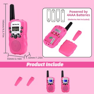 Foto 7 | Foto 7 | Walkie Talkies Retevis Rt388 para Niños - Venta Internacional