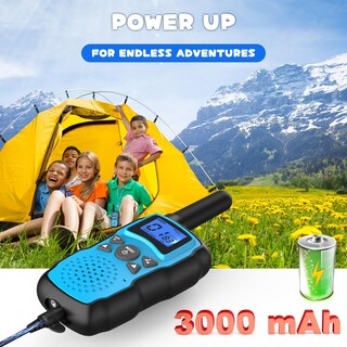 Foto 3 | Foto 3 | Walkie Talkies Wishouse M8 Recargables Para Niños Y Adultos, Paquete De 4 - Venta Internacional.