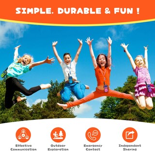Foto 5 | Foto 5 | Walkie Talkies Wishouse M8 Recargables Para Niños Y Adultos, Paquete De 4 - Venta Internacional.