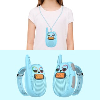 Foto 2 | Foto 2 | Walkie Talkies Qniglo Recargables Para Niños, Paquete De 2 Con Radio Fm - Venta Internacional.