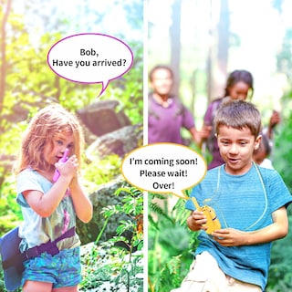 Foto 5 | Foto 5 | Walkie Talkies Inspireyes Recargables Para Niños De 3 A 12 Años, 4 Peniques - Venta Internacional.
