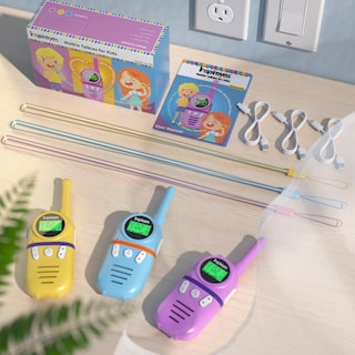 Foto 7 | Foto 7 | Walkie Talkies Inspireyes Recargables Para Niños De 3 A 12 Años, 4 Peniques - Venta Internacional.