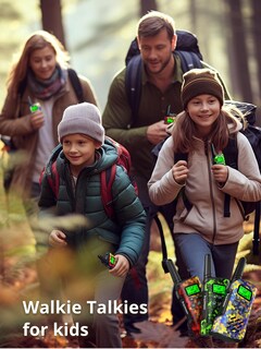 Foto 7 | Foto 7 | Walkie Talkies Inspireyes Recargables Para Niños, Paquete De 3 Camuflajes - Venta Internacional.