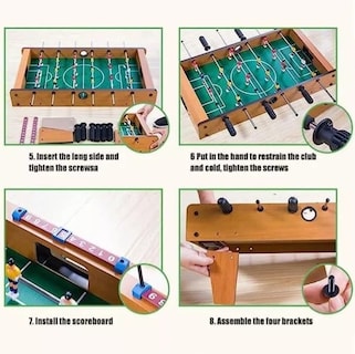 Foto 6 | Foto 6 | Minifutbolito de Mesa Portátil Diversiones Bago de Madera