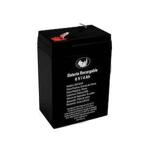 Foto 1 | Foto 1 | Baterías Recargables Rhino Bat-6vr Negro Batería Recargable 6v / 4ah, Eficiente Y Duradera Para Básculas Y Maquinaria.