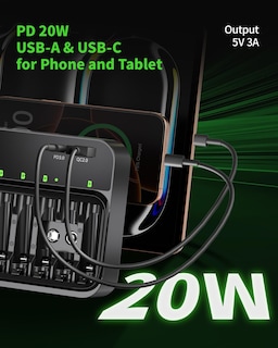 Foto 2 | Foto 2 | Baterías Recargables Y Cargador Ebl Pd 20 W Aa 2800 Mah X4 Aaa 1100 Mah X4 - Venta Internacional.