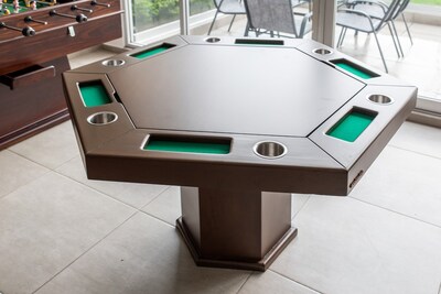 Foto 3 | Foto 3 | Mesa Hexagonal de Juegos Diversiones Bago con Portavasos