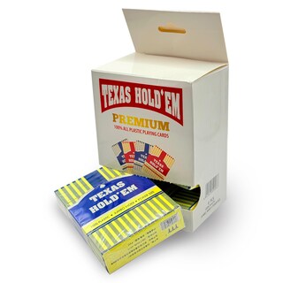 Foto 1 | Foto 1 | Set De 6 Barajas Cartas De Poker Plastificadas Naipe Casino Color Azul