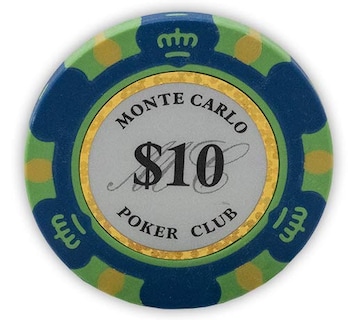 Foto 2 | Foto 2 | Fichas De Póquer Da Vinci Monte Carlo Poker Club, 14 G X 50 Unidades, Color Azul - Venta Internacional.