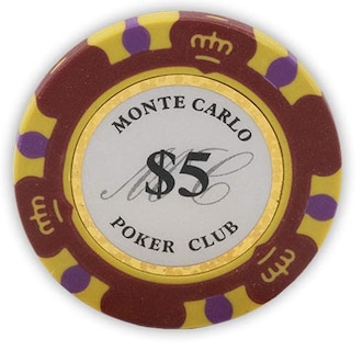Foto 2 | Foto 2 | Fichas De Póquer Da Vinci Monte Carlo Poker Club 14 G X50 Rojas - Venta Internacional.