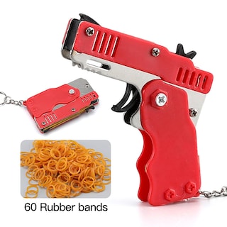 Foto 2 | Foto 2 | Venta Internacional - Banda Elástica Plegable Toy Metal Burst para Niño con 60 Bandas