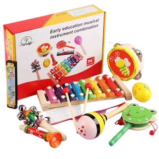 Foto 1 | Foto 1 | Set Didáctico Toy Montessori De 8 Instrumentos Musicales - Venta Internacional.