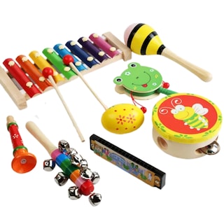 Foto 2 | Foto 2 | Set Didáctico Toy Montessori De 8 Instrumentos Musicales - Venta Internacional.