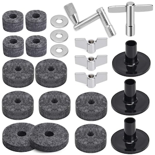 Foto 1 | Foto 1 | Juego De Accesorios Para Platillos Facmogu 23 Piezas Con Fieltros Para Soporte Para Platillos - Venta Internacional.
