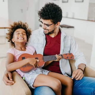 Foto 7 | Foto 7 | Venta Internacional - Ukelele De Juguete Yezi, Instrumento Musical Clásico Para Niños, Color Marrón