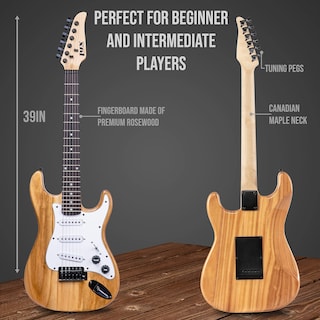 Foto 3 | Foto 3 | Guitarra Eléctrica Lyxpro De 36 Pulgadas Con Kit Para Niños De Tamaño 3/4 - Venta Internacional.