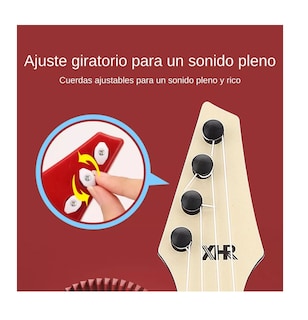 Foto 4 | Foto 4 | Guitarra De Niño Niña Juguete Orilla Azul