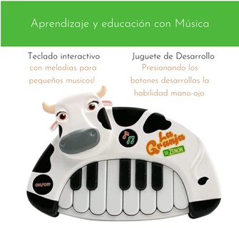 Foto 2 | Foto 2 | La Granja De Zenón Piano Musical Vaca Lola Interactivo