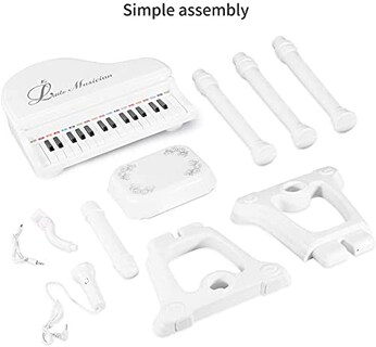Foto 7 | Foto 7 | Teclado Piano Toy Love & Mini De 31 Teclas Con Micrófono Para Niños De 2 Años - Venta Internacional.