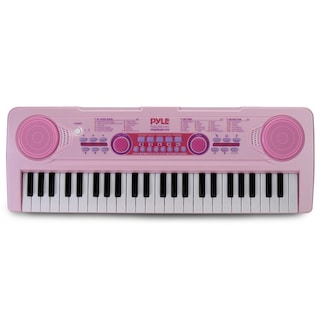 Foto 1 | Foto 1 | Teclado Musical Eléctrico Pyle-pro 49 Teclas Para Niños Rosa - Venta Internacional.