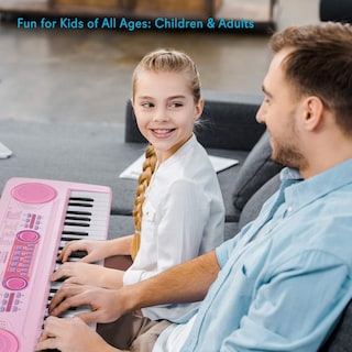 Foto 4 | Foto 4 | Teclado Musical Eléctrico Pyle-pro 49 Teclas Para Niños Rosa - Venta Internacional.