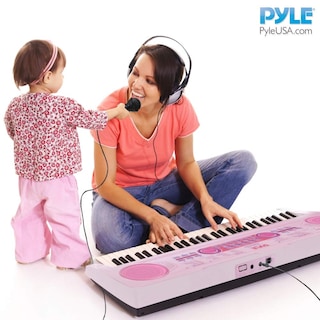 Foto 5 | Foto 5 | Teclado Musical Eléctrico Pyle-pro 49 Teclas Para Niños Rosa - Venta Internacional.