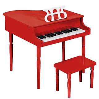Foto 1 | Foto 1 | Mini Piano De Cola Best Choice Products Para Niños, Rojo Con Accesorios - Venta Internacional.