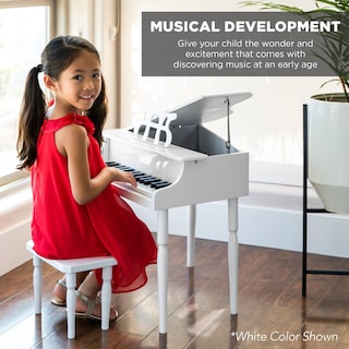 Foto 2 | Foto 2 | Mini Piano De Cola Best Choice Products Para Niños, Rojo Con Accesorios - Venta Internacional.