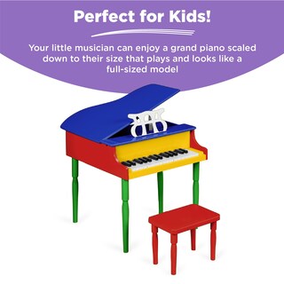 Foto 6 | Foto 6 | Mini Grand Piano Best Choice Products Para Niños Con Accesorios - Venta Internacional.