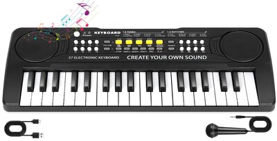 Foto 1 | Foto 1 | Piano De Teclado M Sanmersen De 37 Teclas Para Niños De 3 A 6 Años Con Micrófono - Venta Internacional.