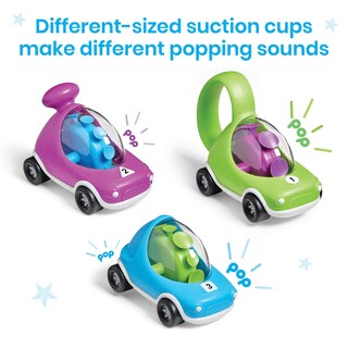 Foto 5 | Foto 5 | Coches De Juguete Popping Fidget Cars Hand2mind Para Niños Pequeños (juego De 3) - Venta Internacional.
