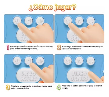 Foto 4 | Foto 4 | Consola de Juegos Pop It Astronauta Blanco y Azul