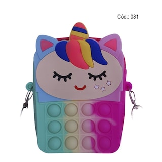 Foto 5 | Foto 5 | Bolso Tipo Bandolera Antistress Toy Pop It de 14 X 8,5 cm - Venta Internacional
