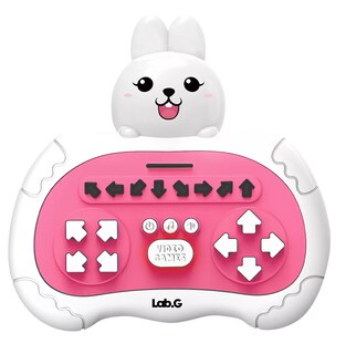 Foto 1 | Foto 1 | Consola De Juegos Pop It Animal Lab.g, Conejo Blanco/rosa Chicle