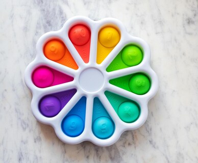 Foto 2 | Foto 2 | Pop Fidget Toy Toynk 10 Botones Números De Arcoíris Silicona - Venta Internacional.