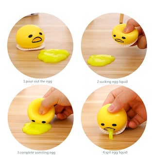 Foto 5 | Foto 5 | Venta Internacional - Juguete Perezoso Para Vomitar Y Chupar Bolas De Huevo Para Vomitar Y Chupar Huevos