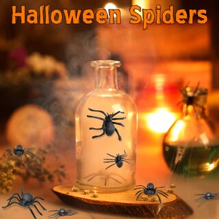 Foto 5 | Foto 5 | Spider Skylety Realistic De Plástico Para Halloween, 30 Unidades (tamaños Variados) - Venta Internacional.