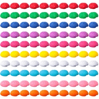 Foto 1 | Foto 1 | Juguete Cerebral Skylety De Stress Ball, 100 Unidades, De Poliuretano, Para Adolescentes Y Adultos - Venta Internacional.
