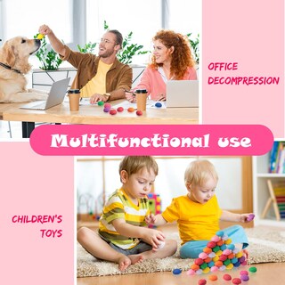 Foto 5 | Foto 5 | Juguete Cerebral Skylety De Stress Ball, 100 Unidades, De Poliuretano, Para Adolescentes Y Adultos - Venta Internacional.