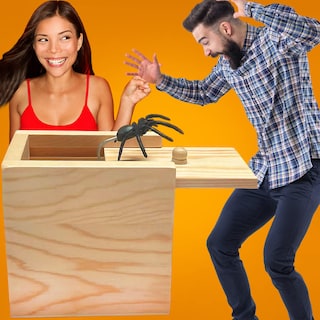 Foto 6 | Foto 6 | Broma De Halloween Con Forma De Araña Grande De Prank Box Jishi Para Adultos - Venta Internacional.