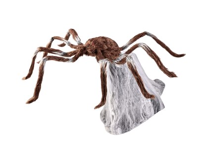 Foto 6 | Foto 6 | Araña Saltarina Decoration Spirit Para Halloween 54 Cm Color Marrón - Venta Internacional.